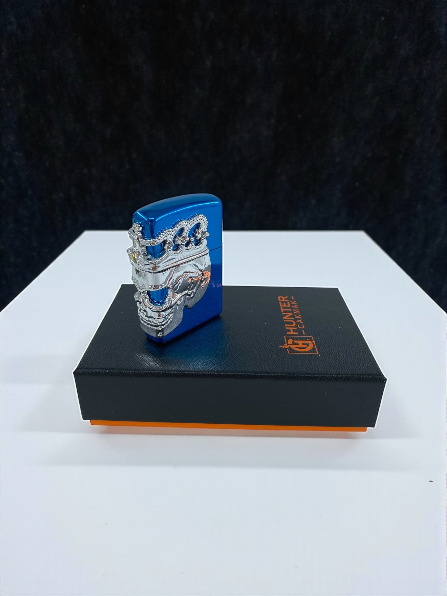 Kuru Kafa Zippo Çakmak 3666
