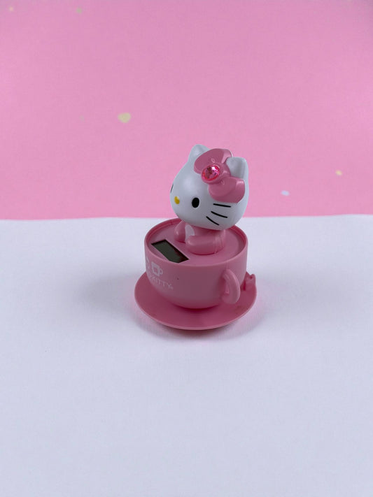 Hello Kitty Güneş Enerjili Sallanan Figür