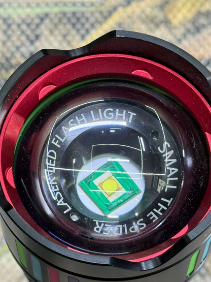 Small Sun 10.000 Lümen Süper Güçlü LED Profesyonel Şarjlı El Feneri