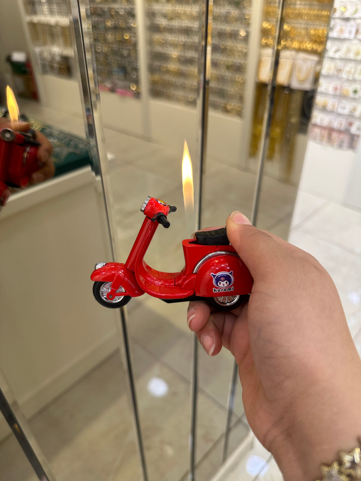 Wespa Motor şeklinde Çakmak