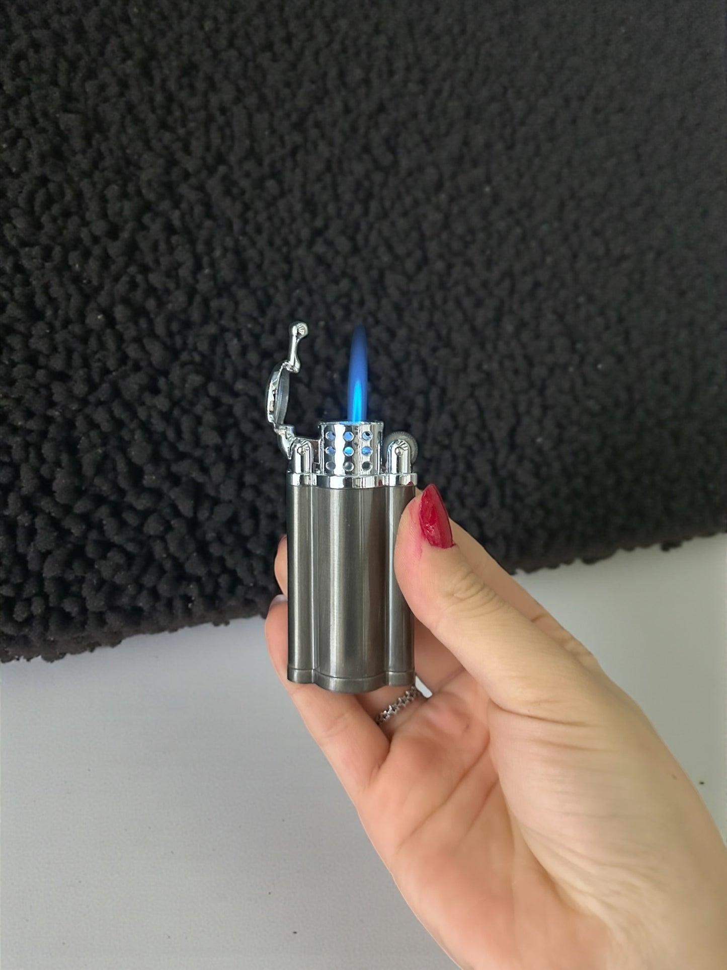 Metal Taşlı Pürmüzlü Çakmak