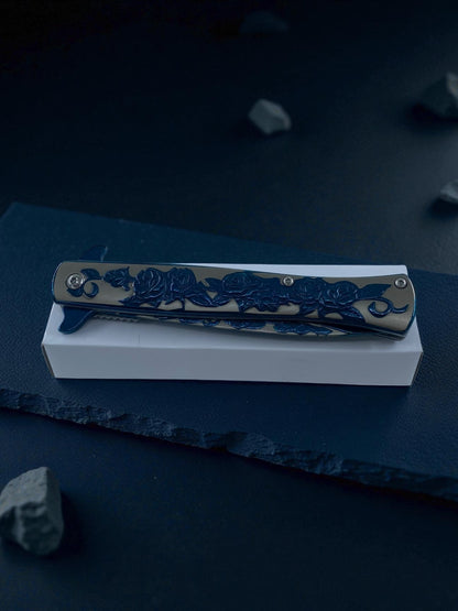 Orjinal İşlemeli Kemere Takmalı Çakı 4919