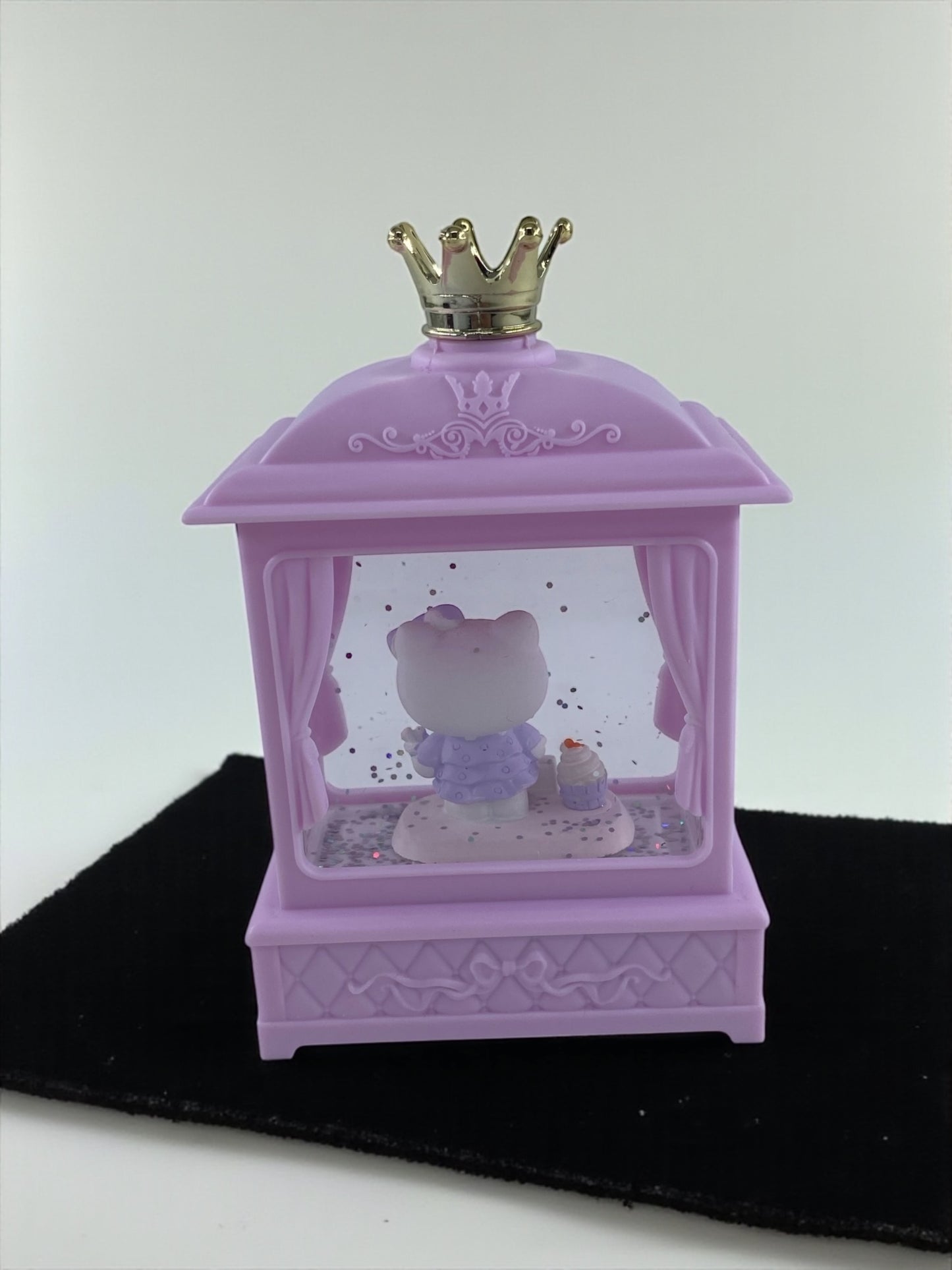 Hello Kitty Işıklı Simli Pls. Fanus