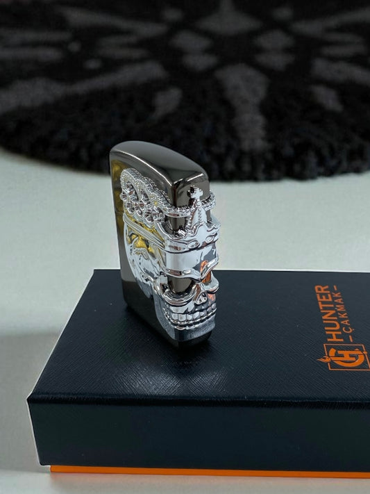Kuru Kafa Zippo Çakmak 3666