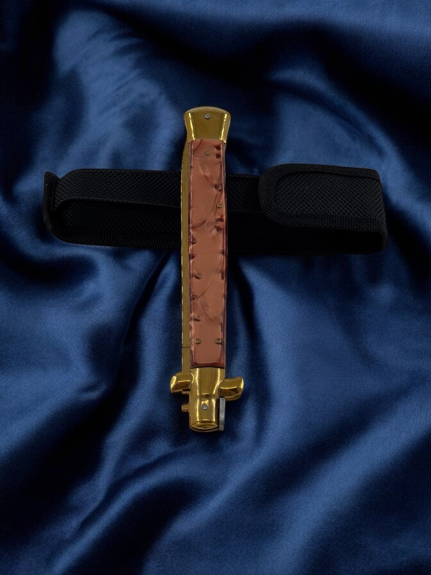 Orjinal AKC İtalyan Sustalı 33 cm Çakı Kahve 2211