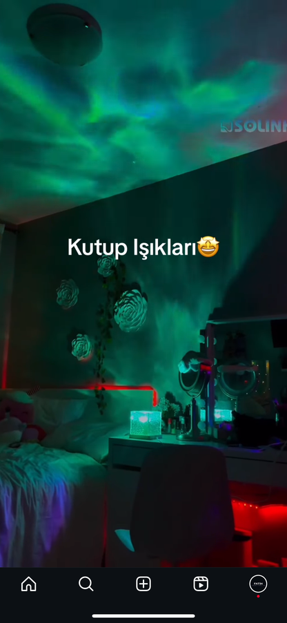 Dynamicled Su Desenli Gece Lambası 2800