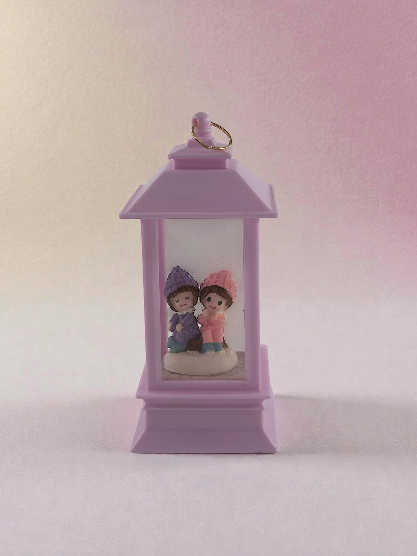 Sonsuzluk Çifti Temalı Işıklı Aşk Kandili