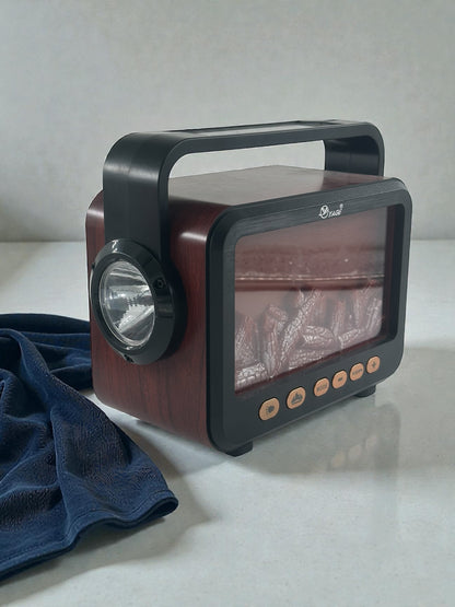 Nostaljik Bluetooth Bağlantılı Şömineli  Radyo YG-850