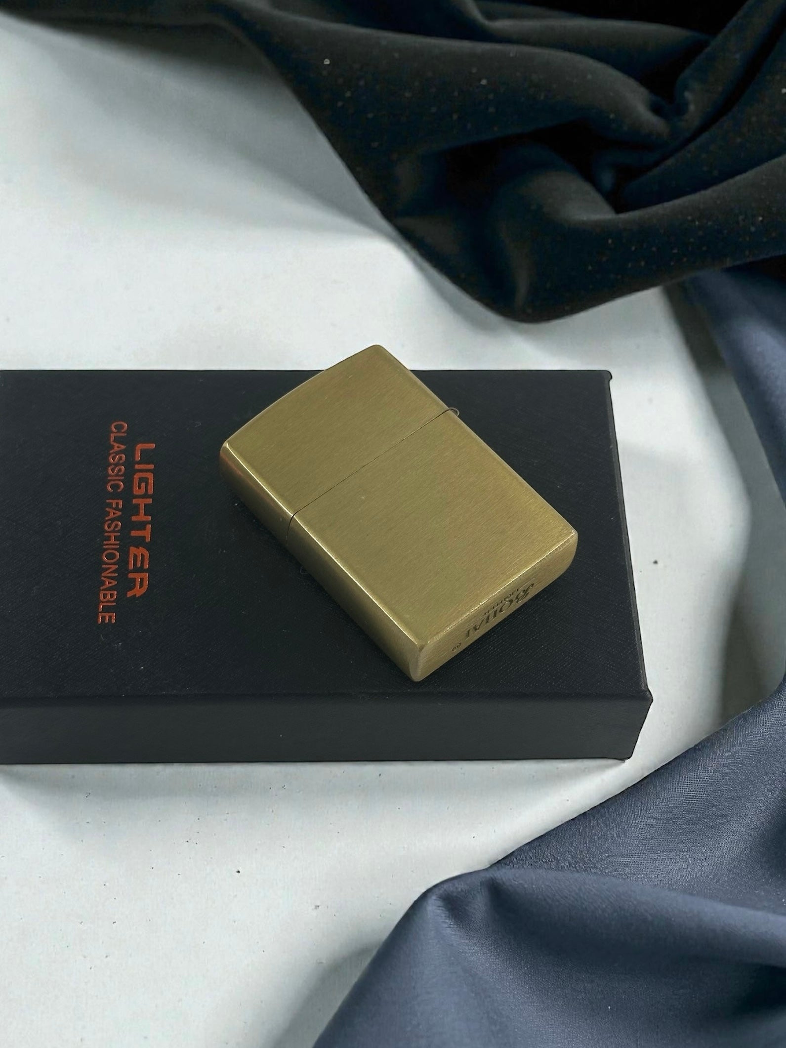 Kurukafa Figürlü Taşlı Zippo Model Lüks Çakmak
