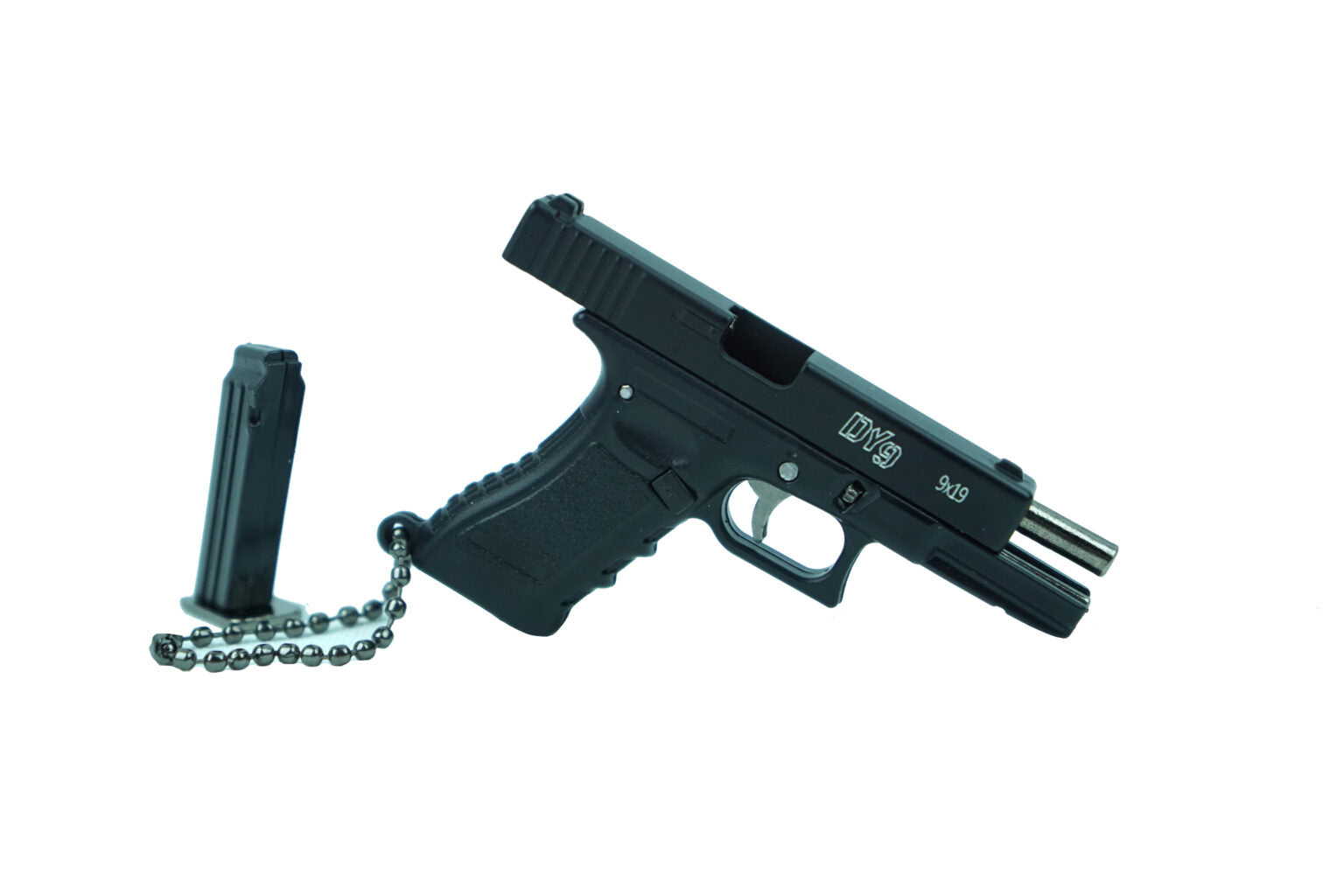 Glock 9×19 Tabanca Gerçekçi Sökülebilir ve Kurulabilir Anahtarlık