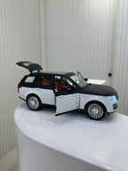 Range Rover SV White Black Maket Araba