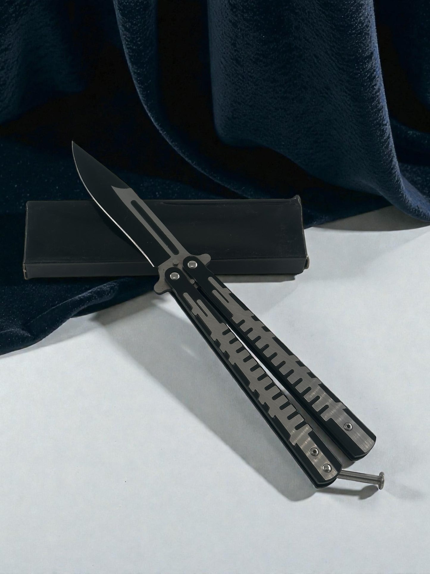 Metal Büyük Boy Kelebek Çakı