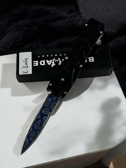 Benchmade Renkli İçten Çıkmalı Çakı 0879 Kuru Kafa