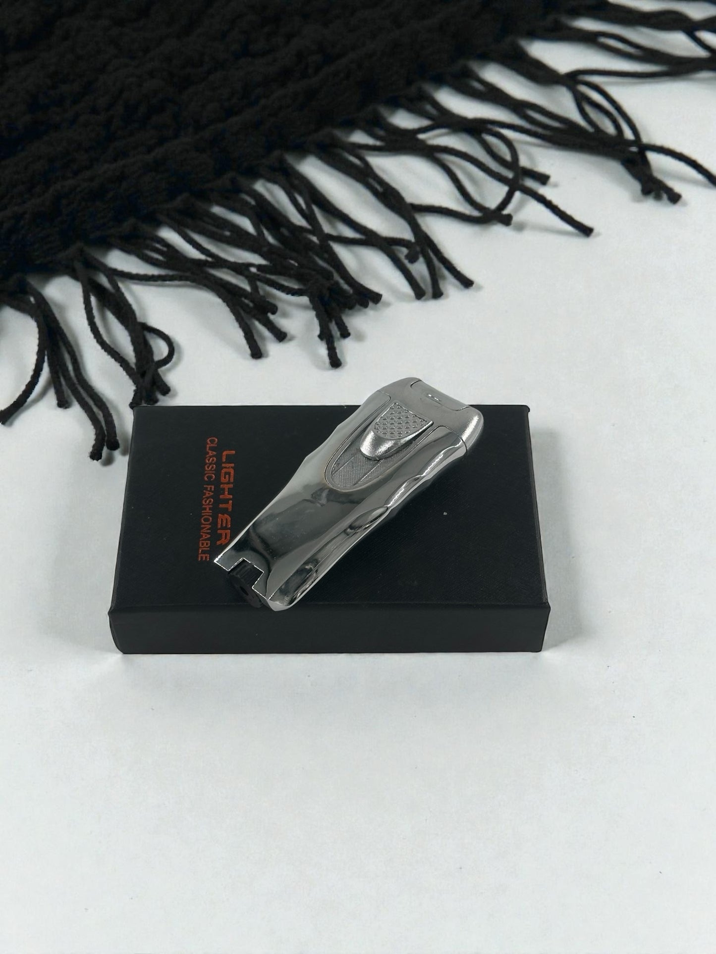 Metal Pürmüzlü Gazlı Çakmak