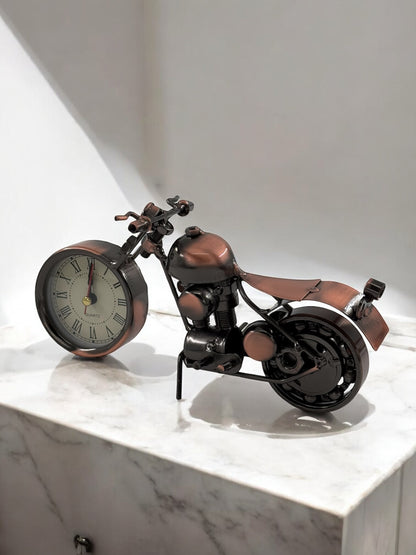 Metal Saatli Demoratif Motosiklet 6699