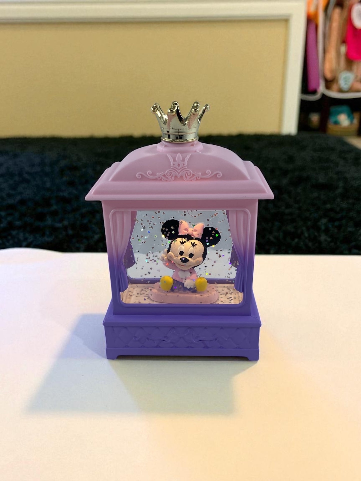 Mickey Mause Işıklı Simli Pls. Fanus