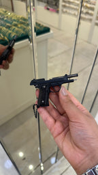 Beretta 9×19 Tabanca Gerçekçi Sökülebilir ve Kurulabilir Metal Anahtarlık