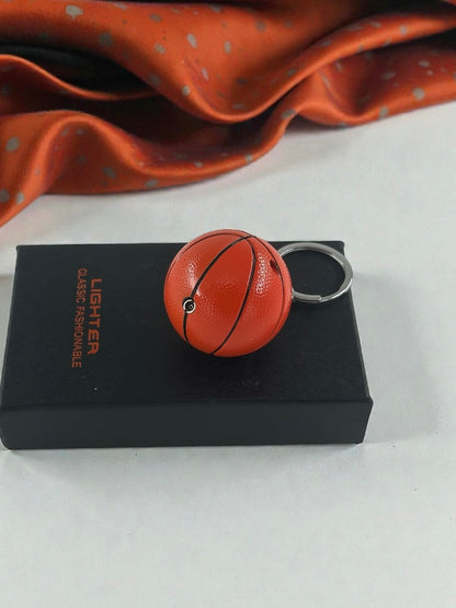 Basket Topu Şeklinde Anahtarlıklı Çakmak