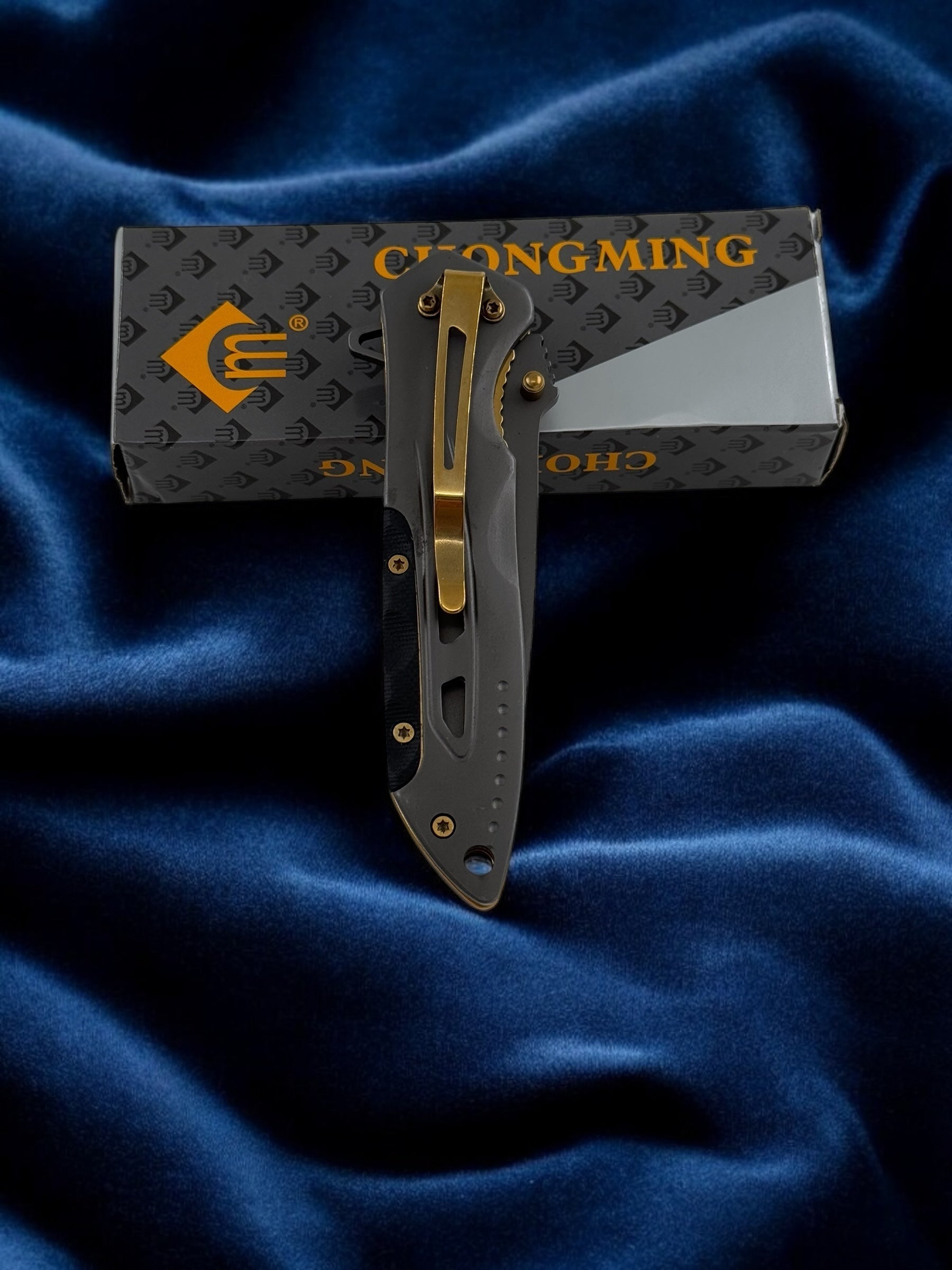 Chongming Çakı Titanyum Gold CM84