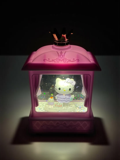 Hello Kitty Işıklı Simli Pls. Fanus