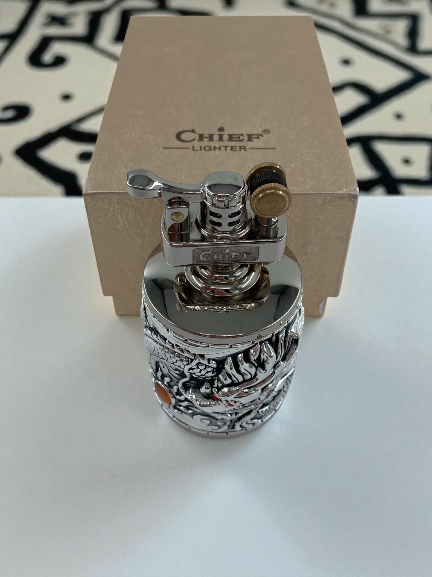 Chief Lüx Büyük Benzinli Çakmak