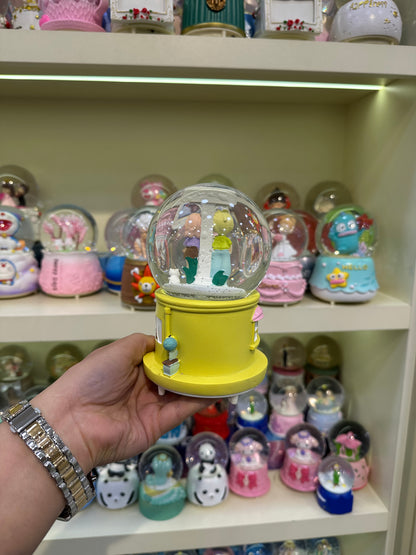 Büyük Boy Çift Temalı Kar Küresi