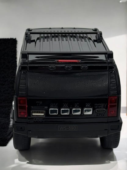 Hummer Model Jeep Bluetooth Araba Radyo 25 cm