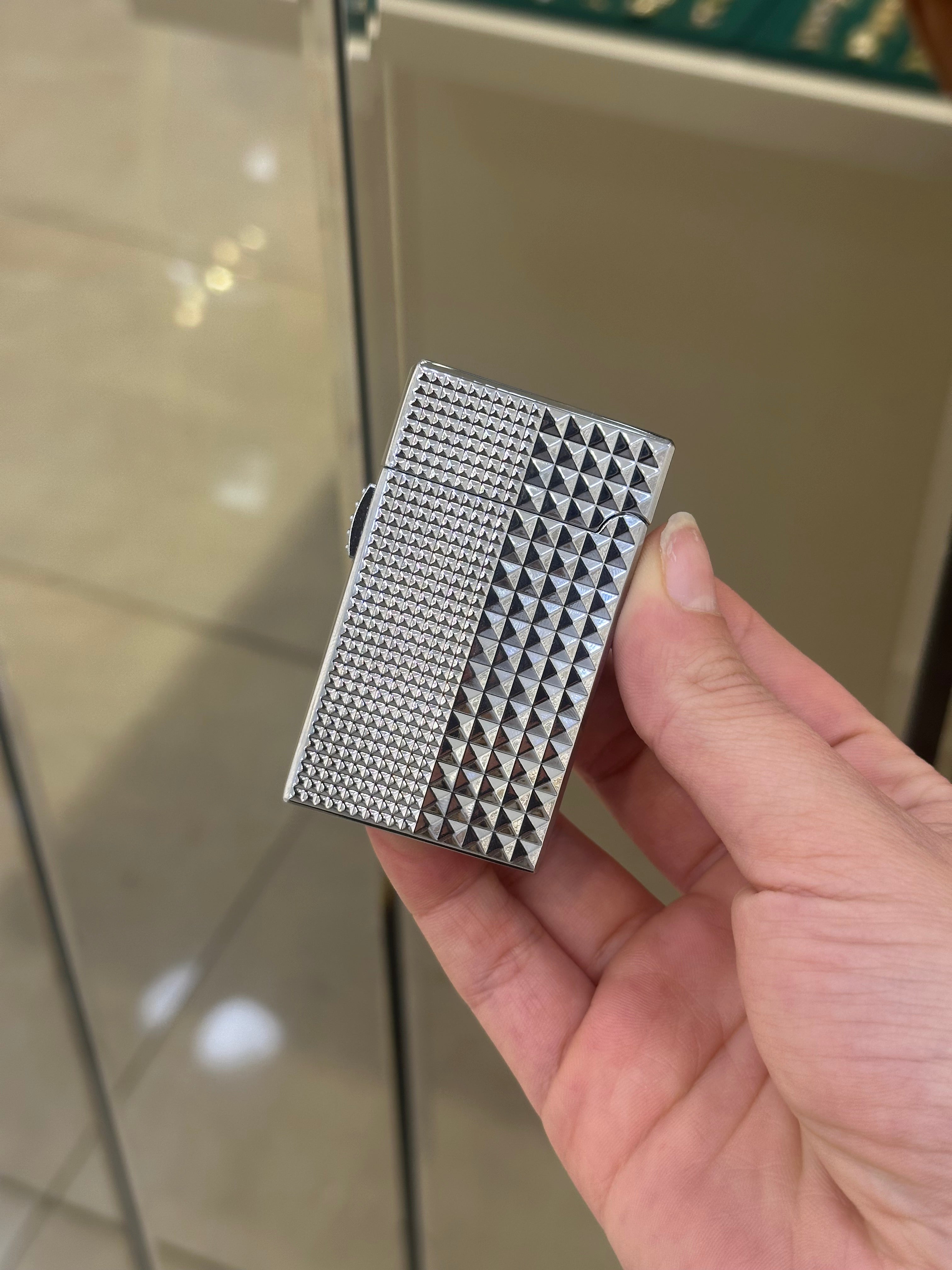 Metal Çift Yanan Pürmüzlü Çakmak