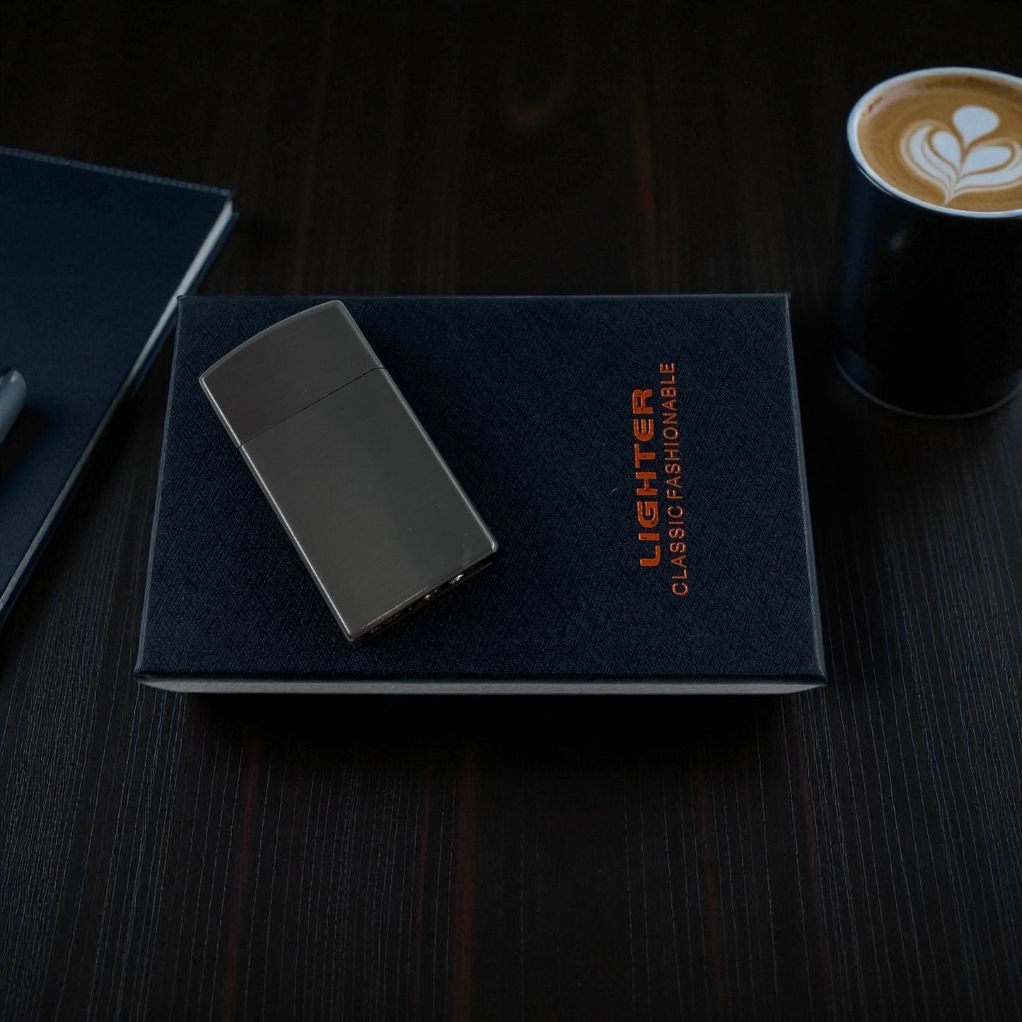 Klasik Desenli Metal Gazlı Çakmak