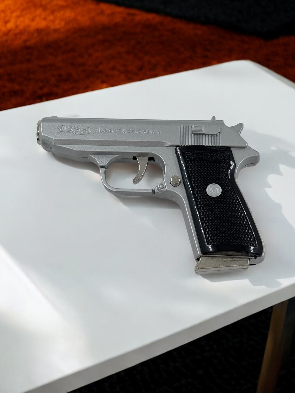 Walther Çakılı Metal Tabanca Modeli Kılıflı Kutusunda 7677