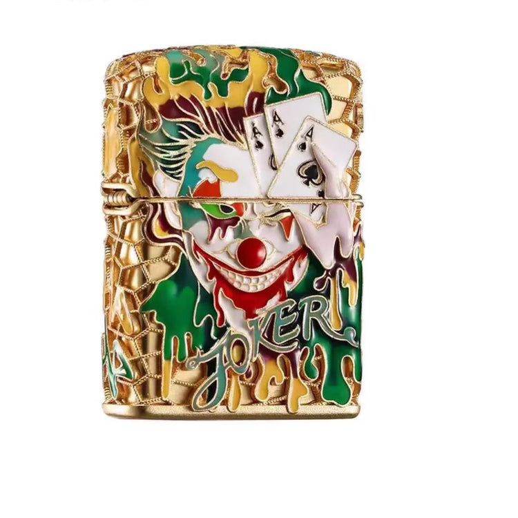 Palyaço Joker Figürlü Orjinal Limited Edition Asya Zipo