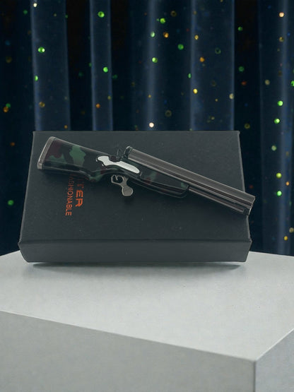 Tüfek Çift Yanan Desenli Gazlı Çakmak