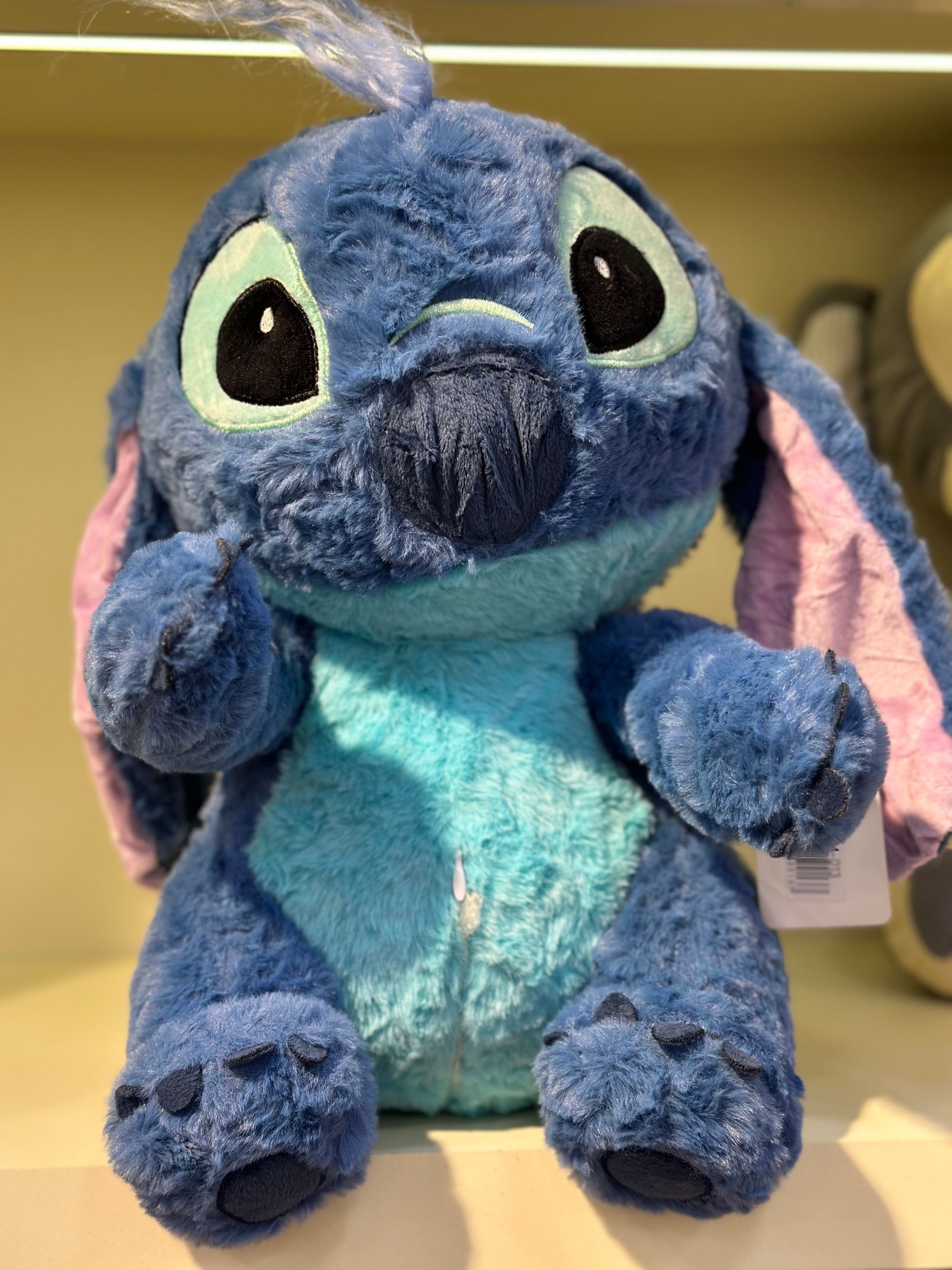 Kucak açan sevinli stitch peluş oyuncak