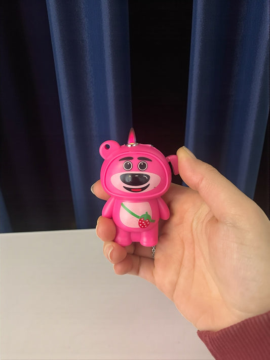 Lotso Tarzı  Ayıcık Figürlü Çakmak