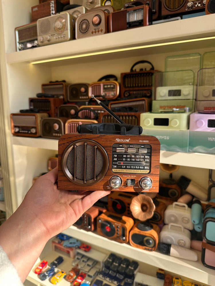 Nostaljik Bluetooth Bağlantılı Radyo RX-966S