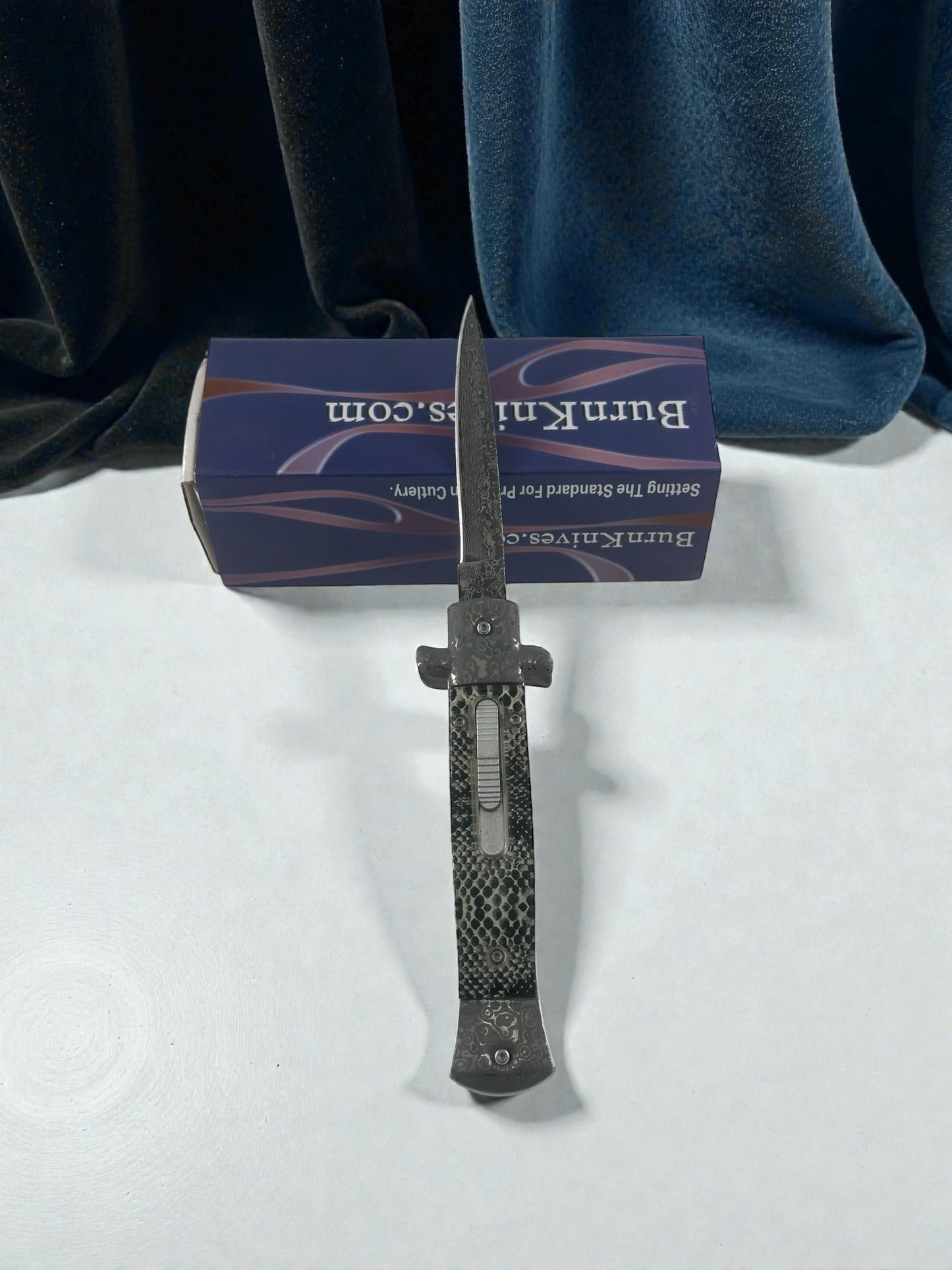 Lux Tank DMS İçten Açmalı Çakı Füme