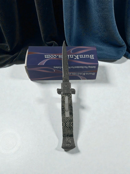 Lux Tank DMS İçten Açmalı Çakı Füme