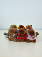 Mini Kapibara Peluş Anahtarlık