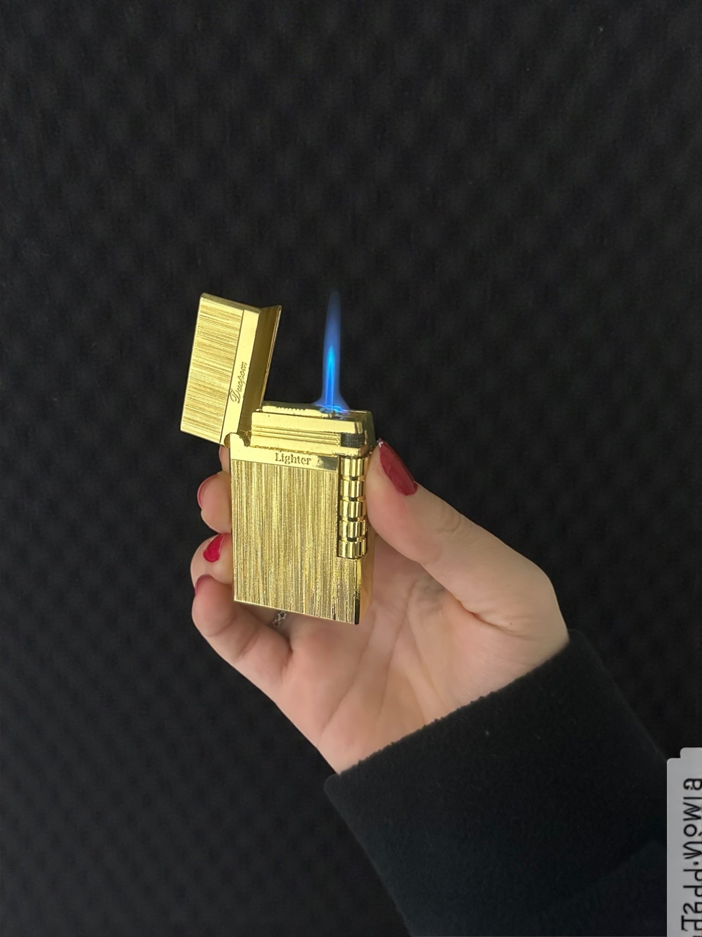 Lüx Dupont Model Metal Çakmak