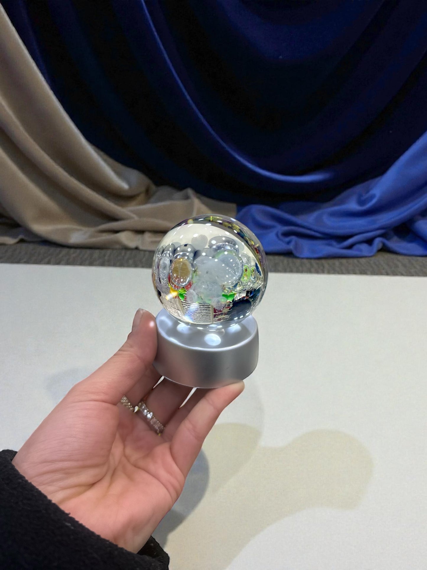 Ayıcık Temalı Cam Küre