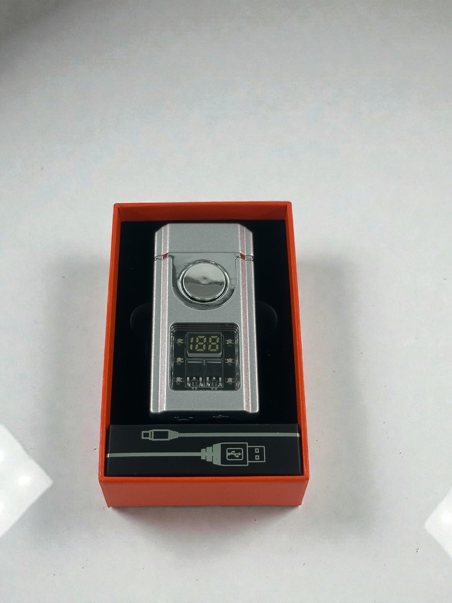 Dijital Ekranlı Gazlı Çakmak