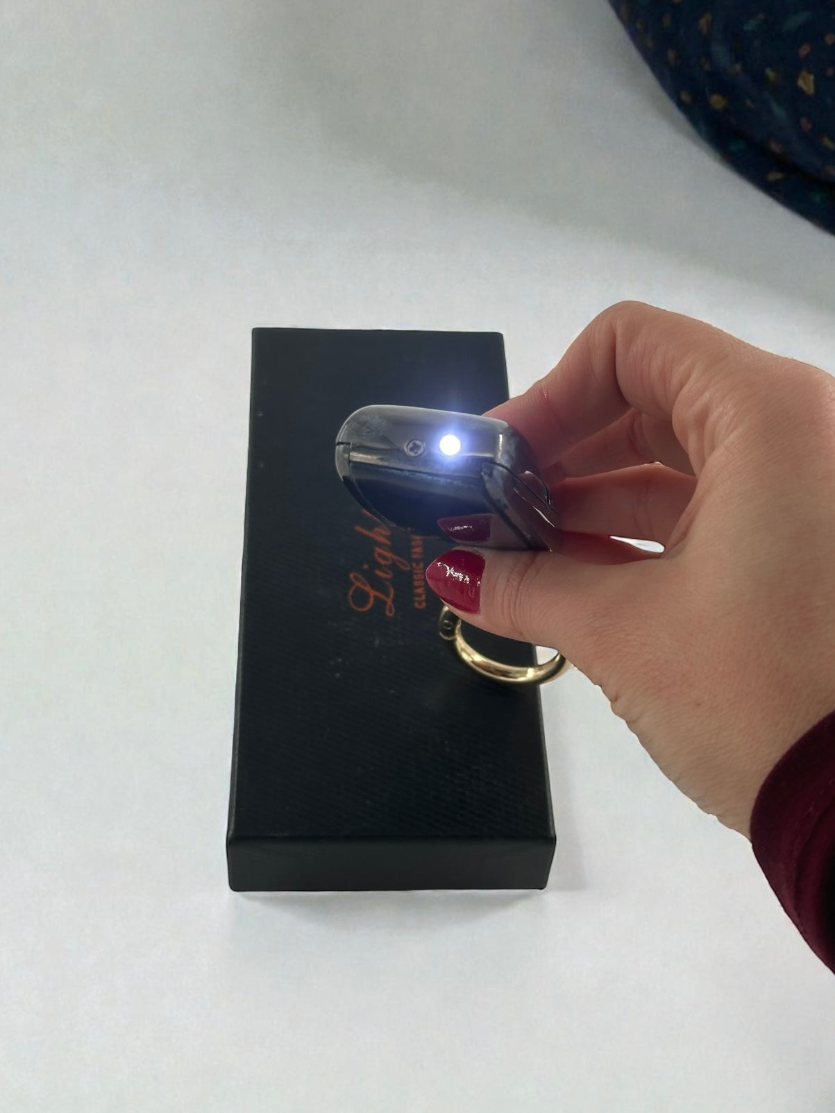 Ekranlı Wolksvagen Elektronik Anahtarlık Çakmak