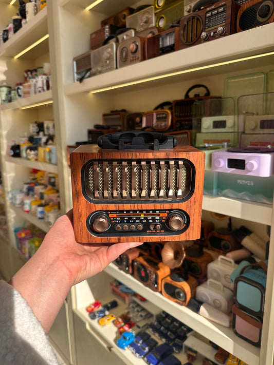 Nostaljik Bluetooth Bağlantılı Radyo VM-617