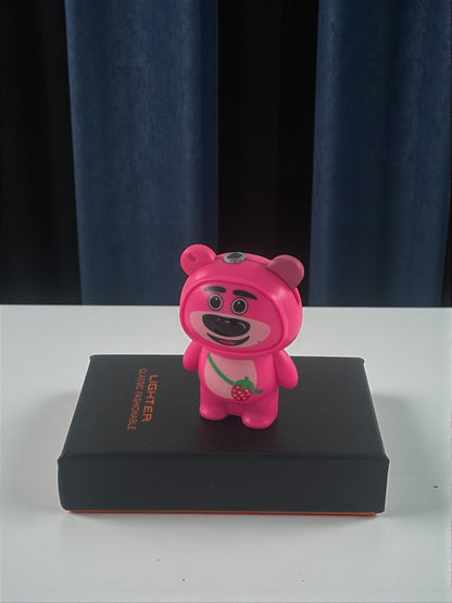 Lotso Tarzı  Ayıcık Figürlü Çakmak