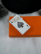 Çarklı Pürmüzlü Poker Çakmak 4554