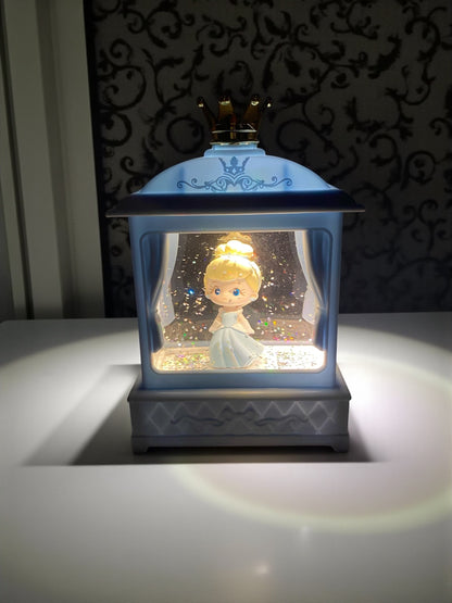 Frozen Işıklı Simli Pls. Fanus