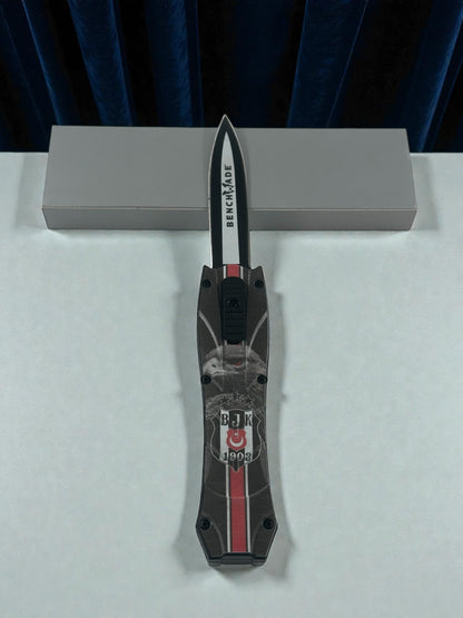 Beşiktaş Baskılı Banchmade İçten Çıkmalı Çakı