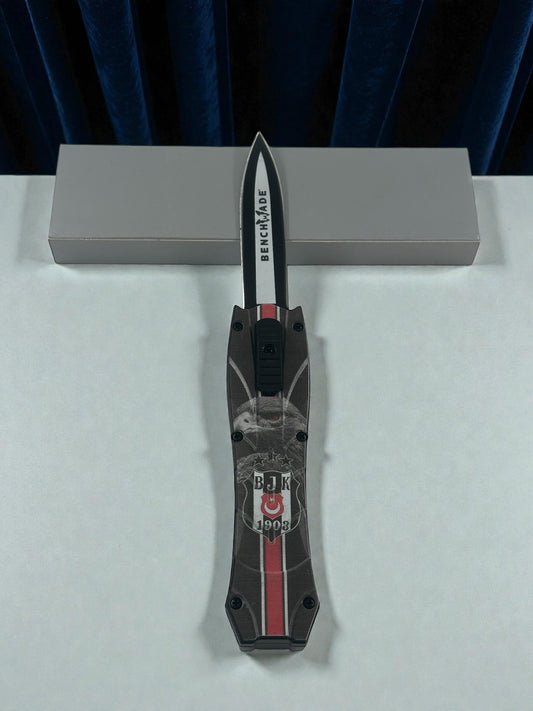 Beşiktaş Baskılı Banchmade İçten Çıkmalı Çakı