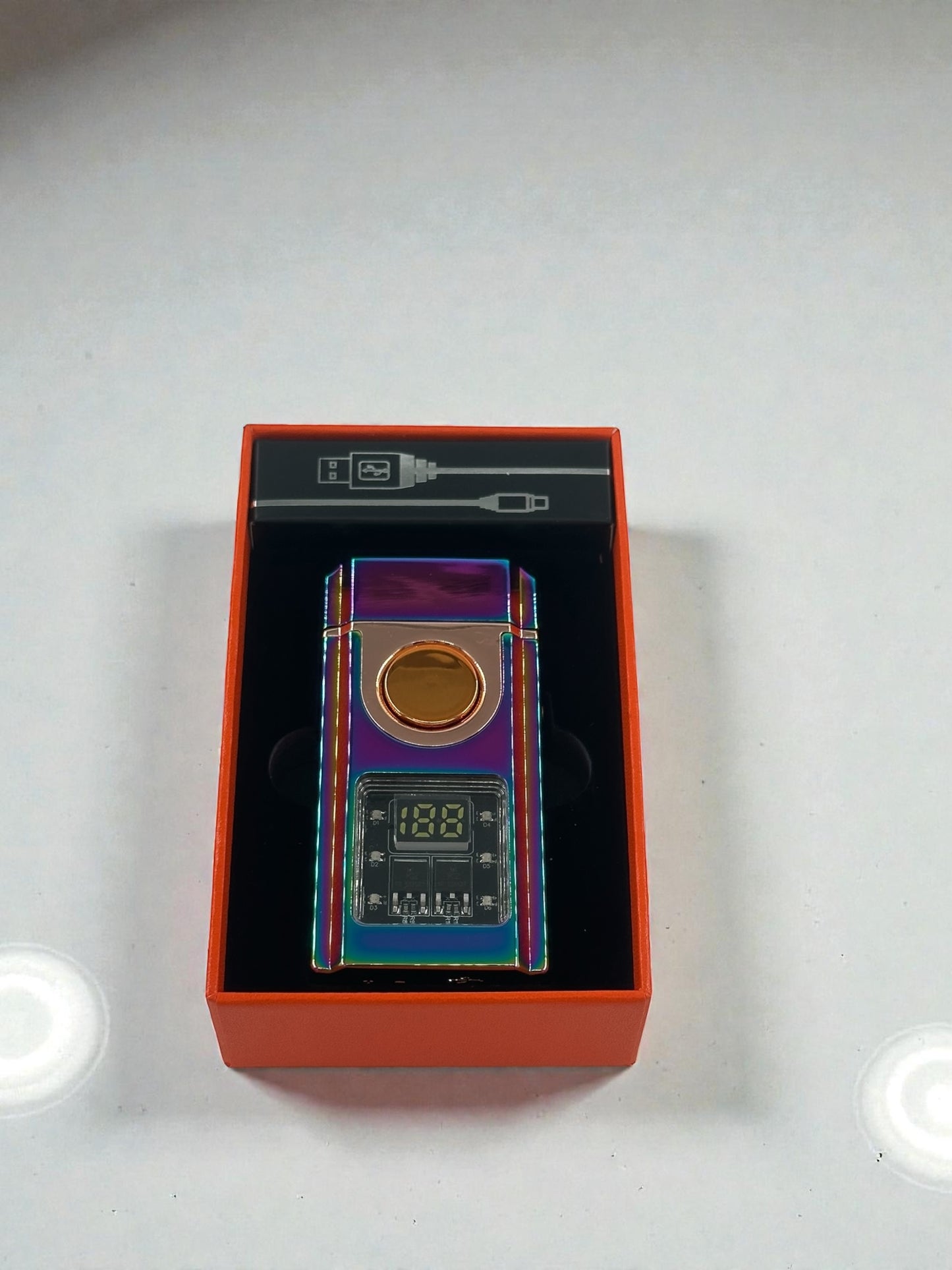 Dijital Ekranlı Gazlı Çakmak