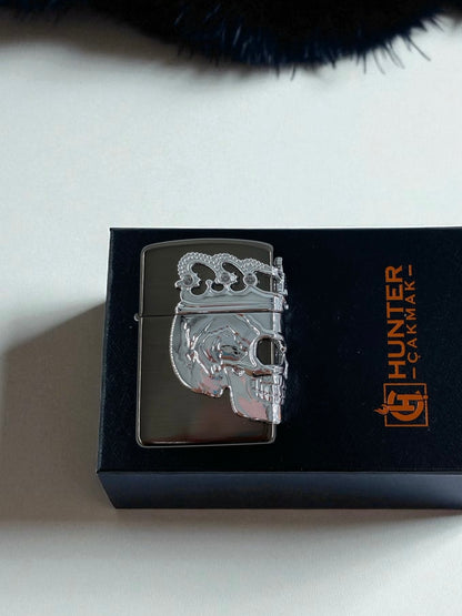Kuru Kafa Zippo Çakmak 3666